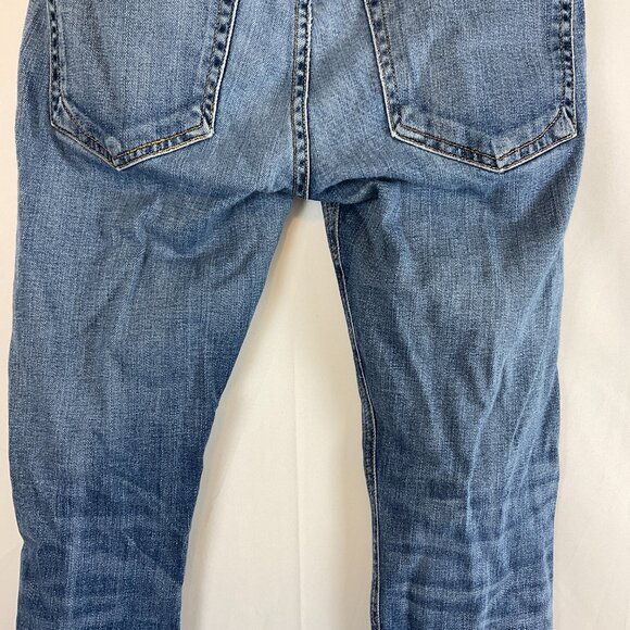 Rag & Bone Dre Jeans 24 Blue Raw Hem - Picture 8 of 11